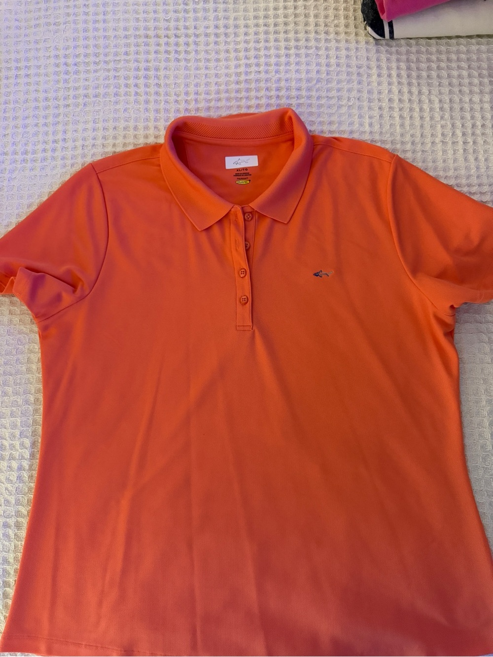 Greg Norman Collection Women's Orange Polo Shirt